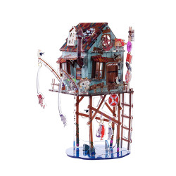 Puzzle 3D acrylique Cat apartment 94 pièces - TOI World