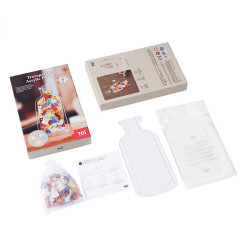 Puzzle casse-tête acrylique Pets in the bottle Dog 42 pièces - TOI World