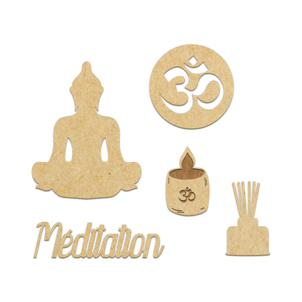 Lot Méditation 5 pcs