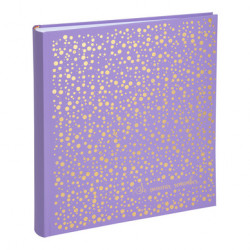 Album Photo 60 pages blanches - Livre - 29 x 32 cm Violet