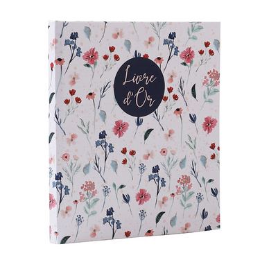 Livre d'Or 140 pages 21 x 19 cm La Vie En Rose