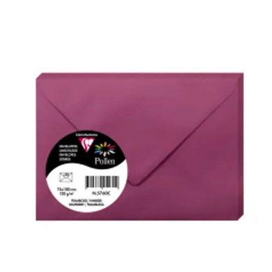 Carte faire-part 75 x 100 mm Framboise 20 pcs
