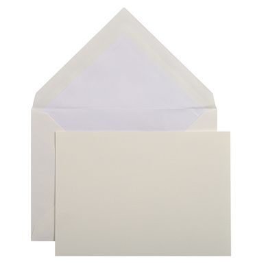 Cartes & Enveloppes 10,7 x 15,2 cm Kit Authentique Vergé Blanc