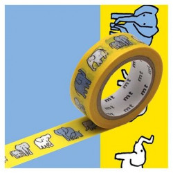 Masking Tape Sousou Éléphants 15 mm x 7 m