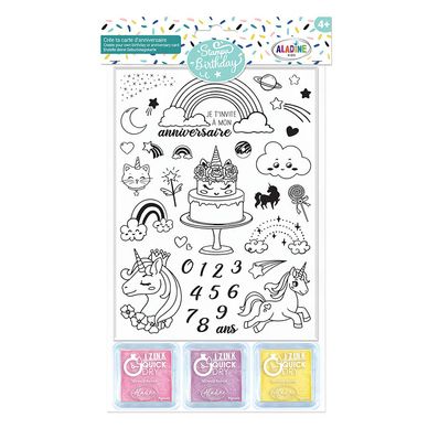 Kit Stampo birthday Licorne