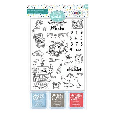 Kit Stampo birthday Pirate